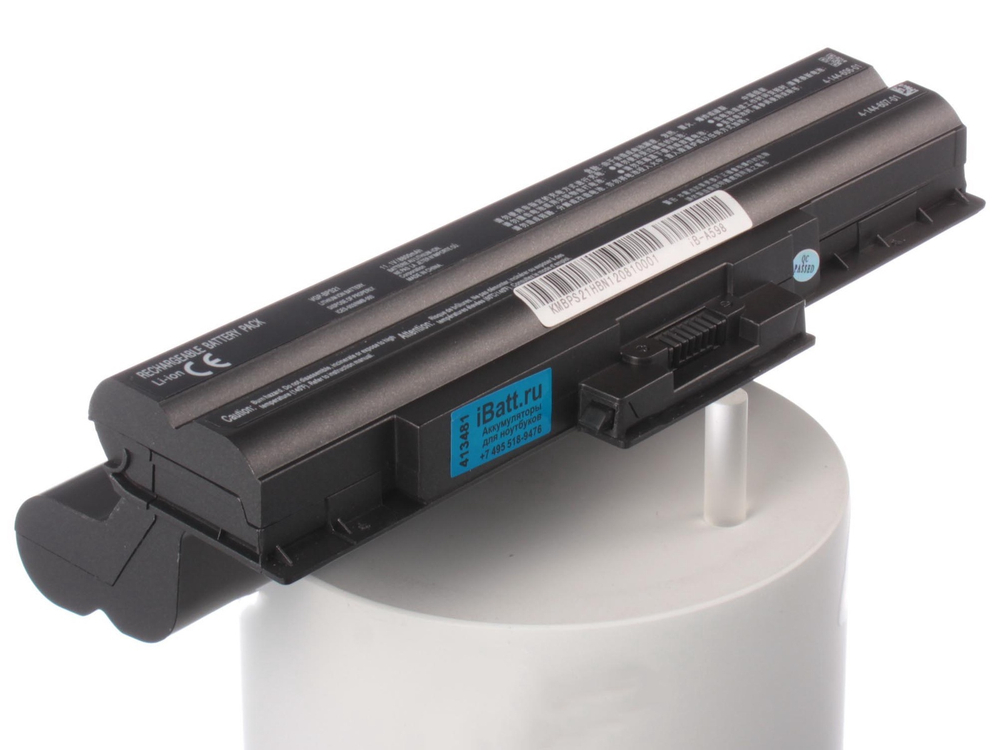 Аккумулятор iBatt 8800mAh, для VGN-FW21MR VGN-FW5ERF VGN-FW44MR VGN-NW26MRG VGN-SR21RM VGN-CS11ZR VPC-S13Z9R