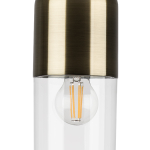 690511 Бра RAMO 1х40W E27 БРОНЗА/ПРОЗРАЧНЫЙ