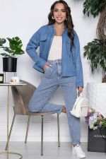 Жакет на молнии Александра (синий) Б10609 LT Collection