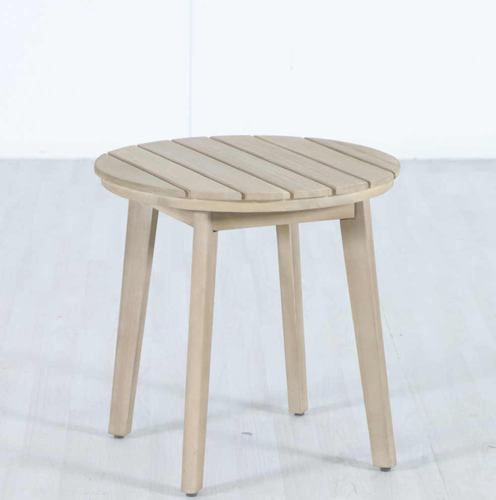 Столик деревянный кофейный Tagliamento Madrague, светлый тик