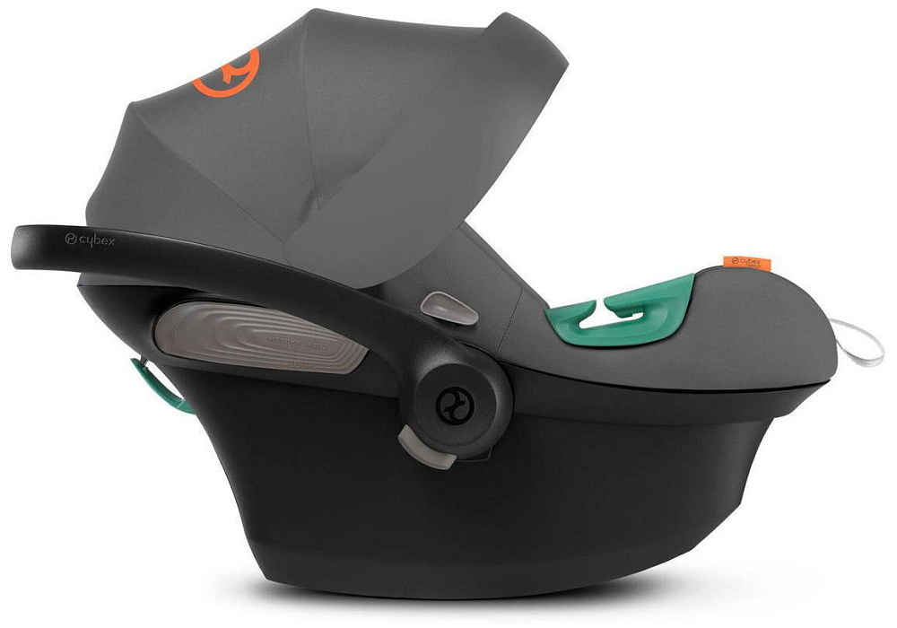 Коляска Cybex Balios S Lux SLV complete Aton S2 Lava Grey 3 в 1 Stone Grey с дождевиками