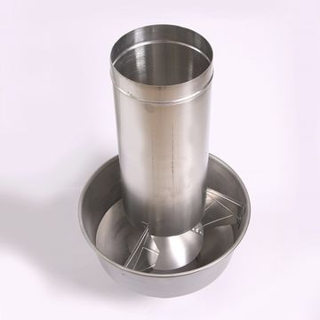 Дымовой колпак (сталибизатор тяги) Baxi KIT CAPPA D.180 для SLIM 1.620 iN (KHW 71406891-)