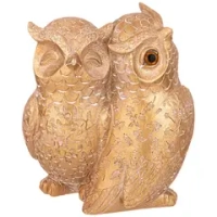 ФИГУРКА "СОВЫ" ДЕКОРАТИВНАЯ 13,2*11*15,5 СМ. 146-1806 LEFARD