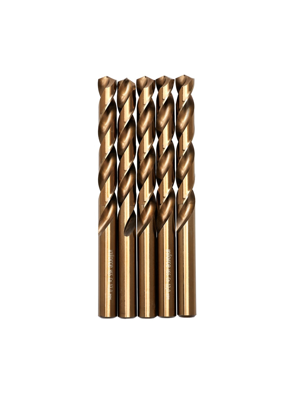 Сверло по металлу HSS-CO (5 шт/уп; 12x151x101 мм) Inforce 11-01-454