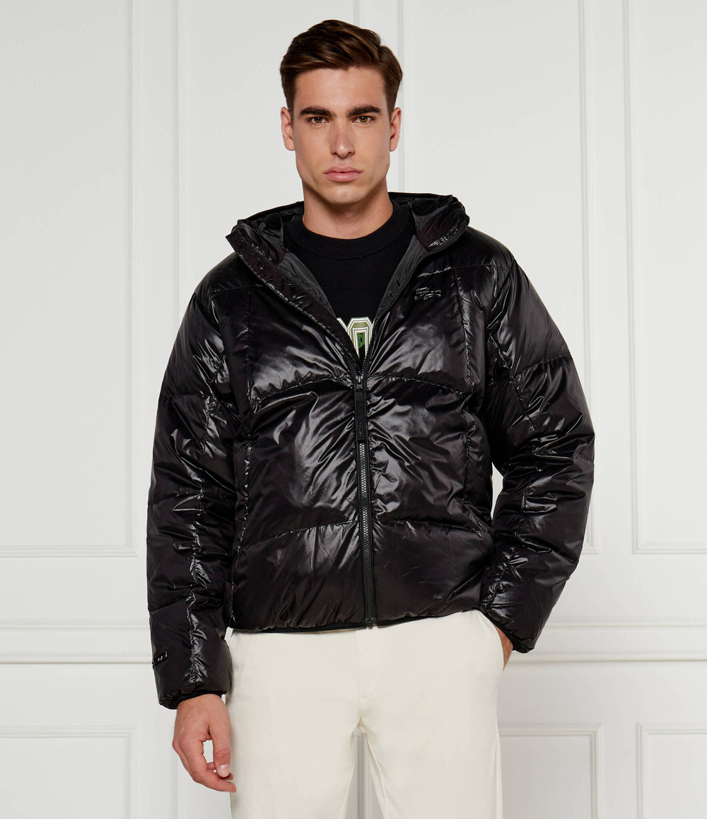 Пуховая куртка Lacoste - черный(BH2889)