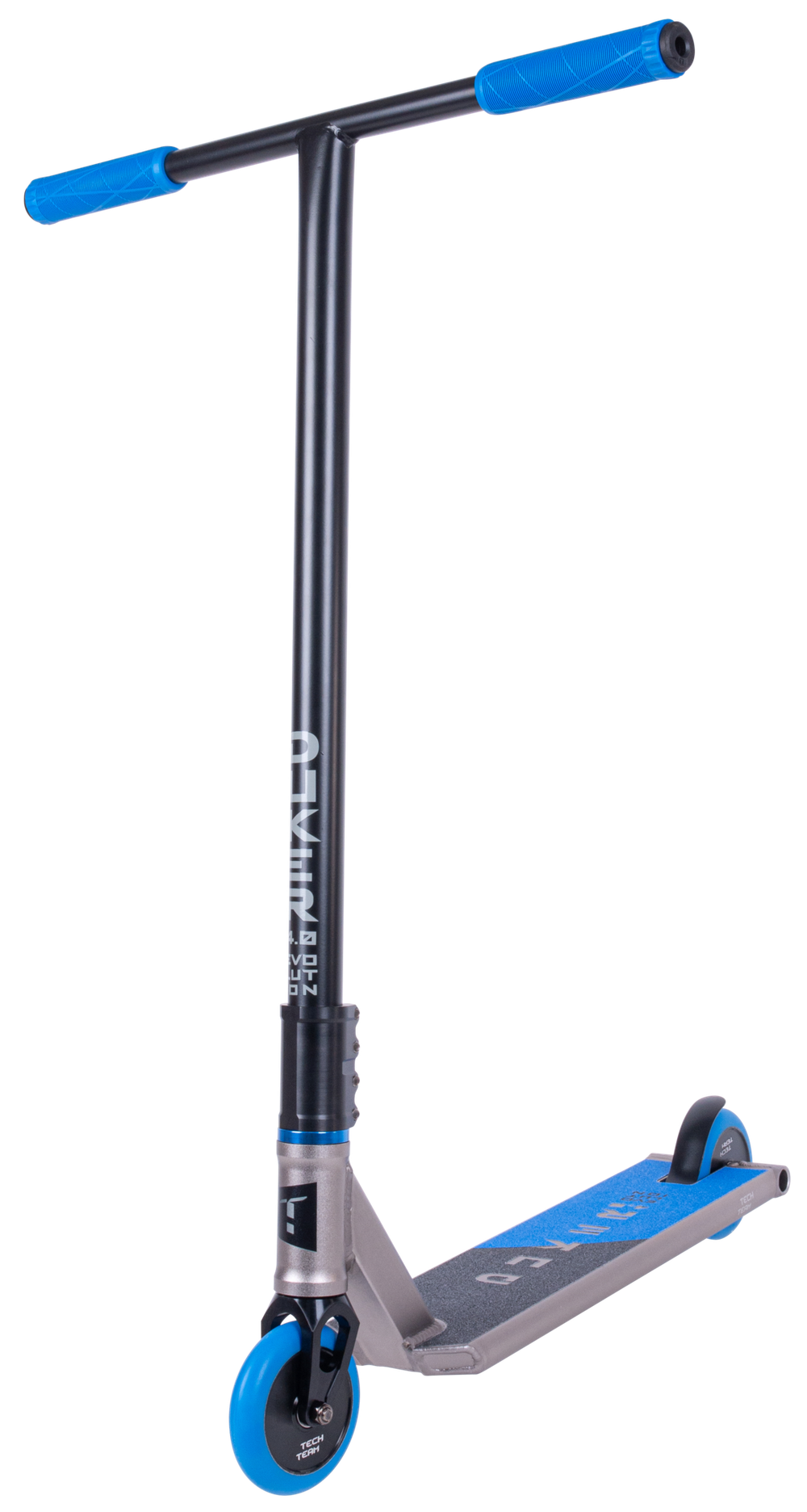Трюковой самокат Tech Team Duker 4.0 grey/blue 2024