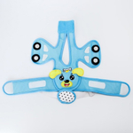 4405109 Шапка-шлем противоударный для детей, цвет голубой