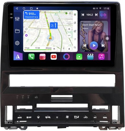 Магнитола для Toyota Avalon 5 2018-2022 (большая рамка) - FarCar 9702 монитор 10.36" QLED на Android 14, TS18, CarPlay, 4G SIM-слот