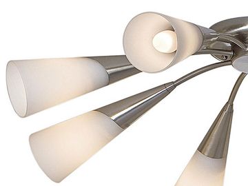 Люстра потолочная CL103181 хром матовый + хром Фокус Citilux