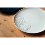 Тарелка "Артишоки", белая, 27 см