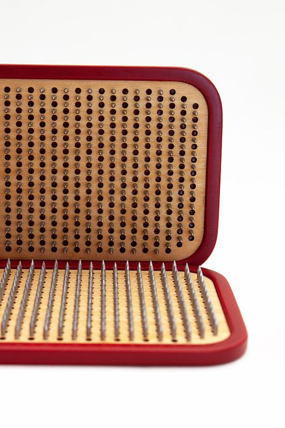 Доска садху Ом на мандале алюминиевые гвозди