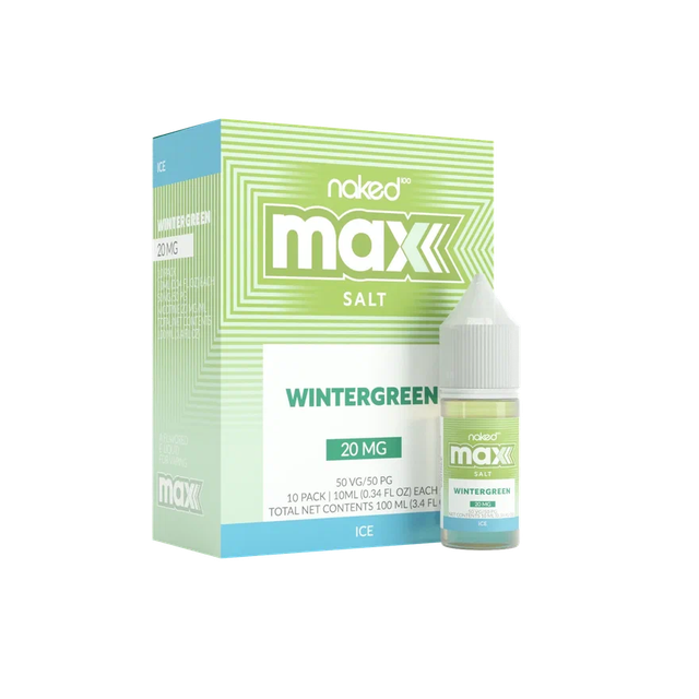 Naked Max Salt 10 мл - Ice Wintergreen (20 мг)