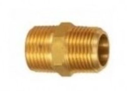 Штуцер латунный с наружными резьбами 1/2''X 1/4''(конус) Forsage F-CS-C-011-2