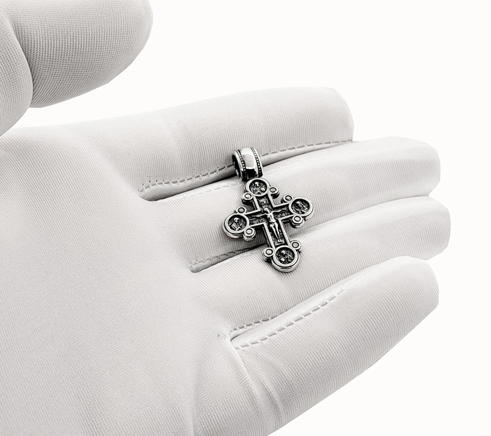 Крест из серебра 8309