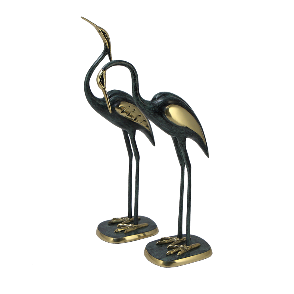 Bello De Bronze Бронзовая статуэтка Журавли