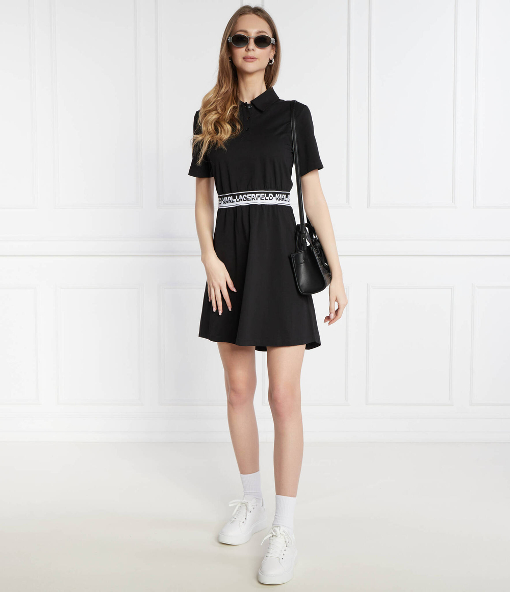 Платье Karl Lagerfeld - черный(241W1350)