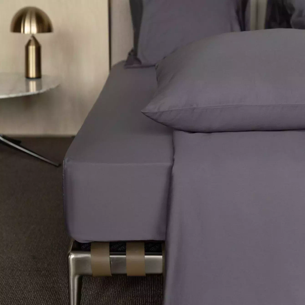 Наволочка 50x70 Mollen графитно-серая