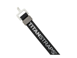Ремень крепёжный TitanStraps Super Straps черный L = 46 см (Dmax = 12,7 см, Dmin = 3,2 см)