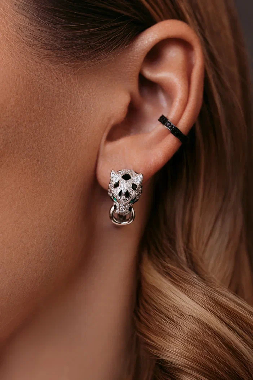 Серьги "Пантеры"