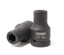 Головка ударная 1'', 17мм (6гр.) FORCEKRAFT FK-4858017