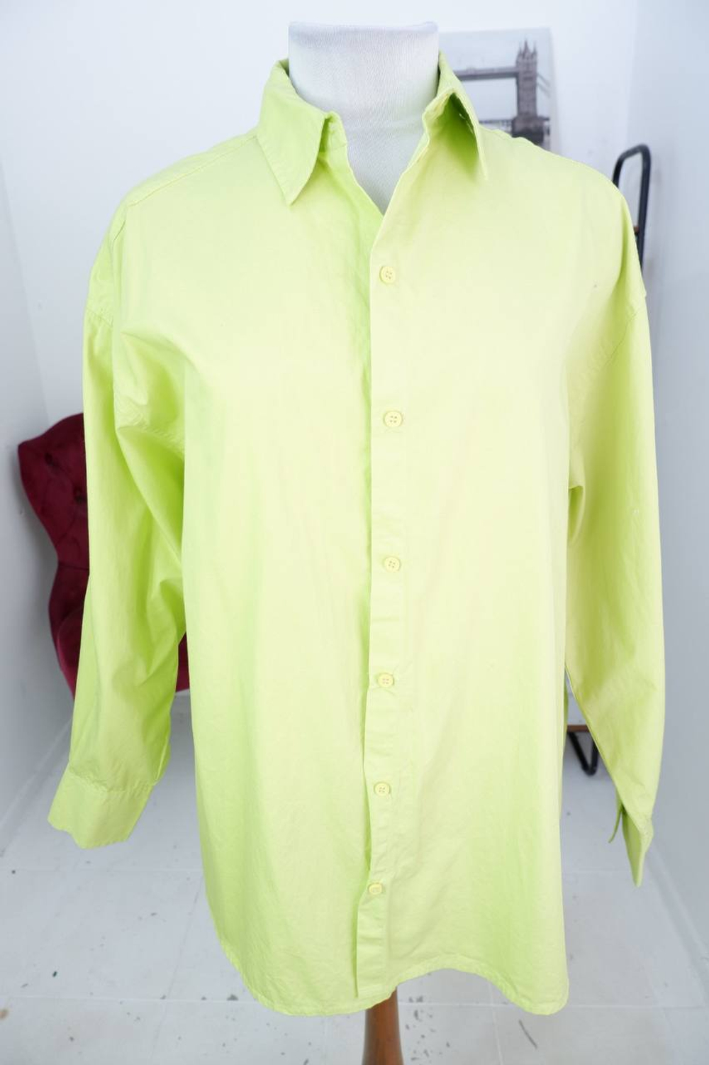 Блузка Befree сочного цвета, маркировка М, визуально на 46 размер