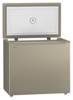 Ларь морозильный Hiberg PF 25 NFG золотистый