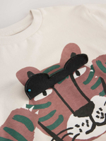 Футболка и шорты в комплекте для мальчика Next E63-602, Песочный, Черный