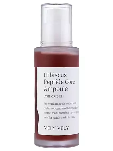 Vely Vely Сыворотка с экстрактом гибискуса и пептидами Hibiscus Peptide Core Ampoule 40 мл