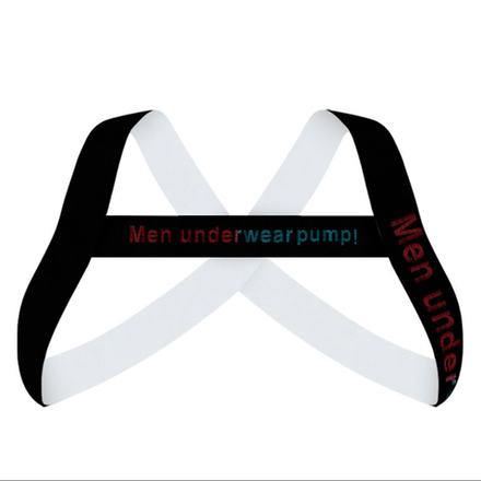 Мужская портупея черная PUMP! MP9054-2