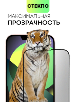 Матовое стекло BROSCORP для Apple iPhone 13 mini оптом (арт. IP13MINI-FSP-GLASS-MATTE)