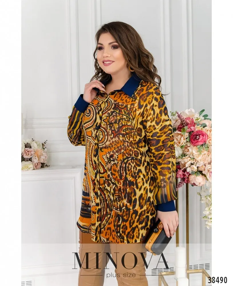 Рубашка 158-индиго Minova