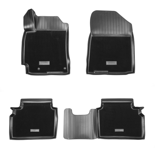 Ковры в салон Norplast/Unidec для Kia Cerato (2018-)Полиуретан,Черный, арт.NPA11-C43-073-CM