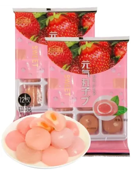 Азиатский десерт Моти со вкусом Клубники 180 г * 2 шт