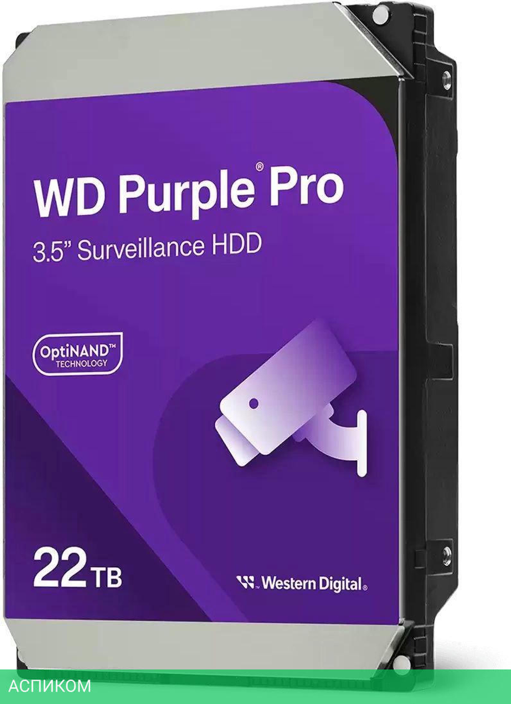 Жесткий диск WD Surveillance Purple Pro 22TB (WD221PURP)