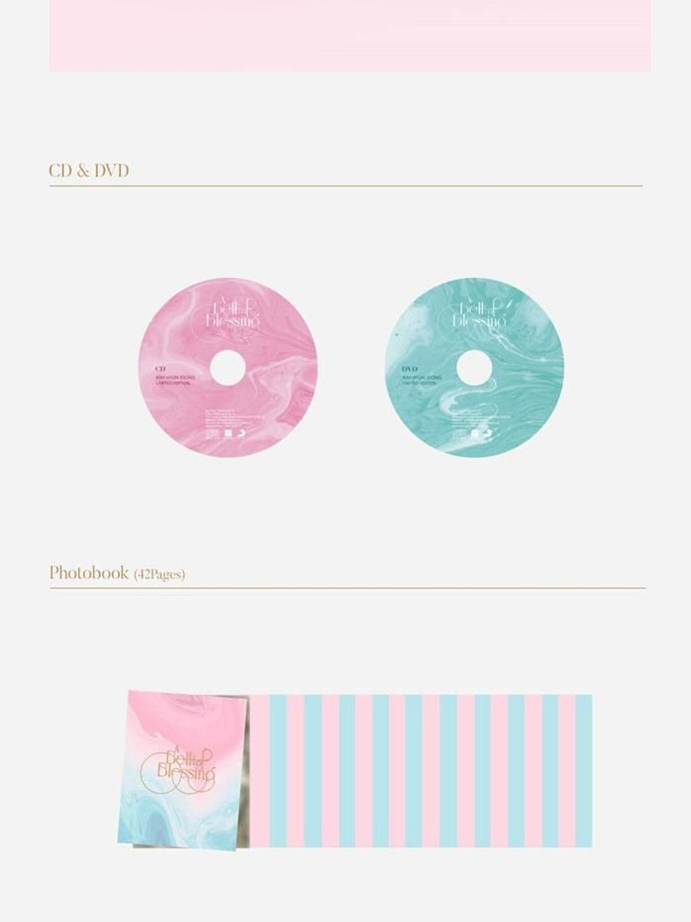 Альбом KIM HYUN JOONG - A BELL OF BLESSING Regular Album Limited Edition (CD + DVD)
