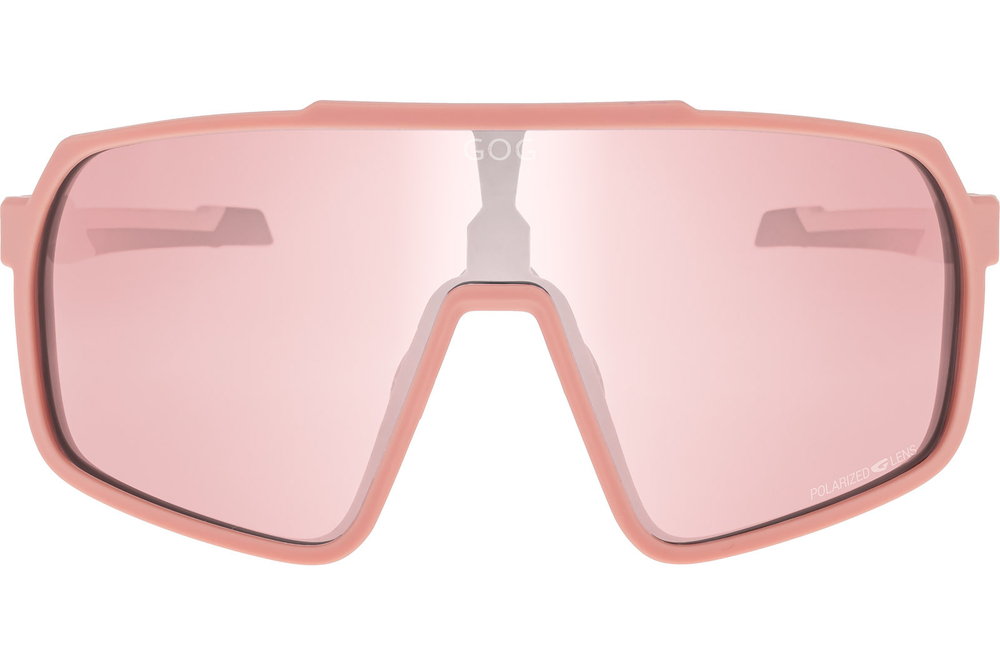 Спортивные очки GOG Okeanos / Matt Dusty Pink-Black / Polarized Pink Lens