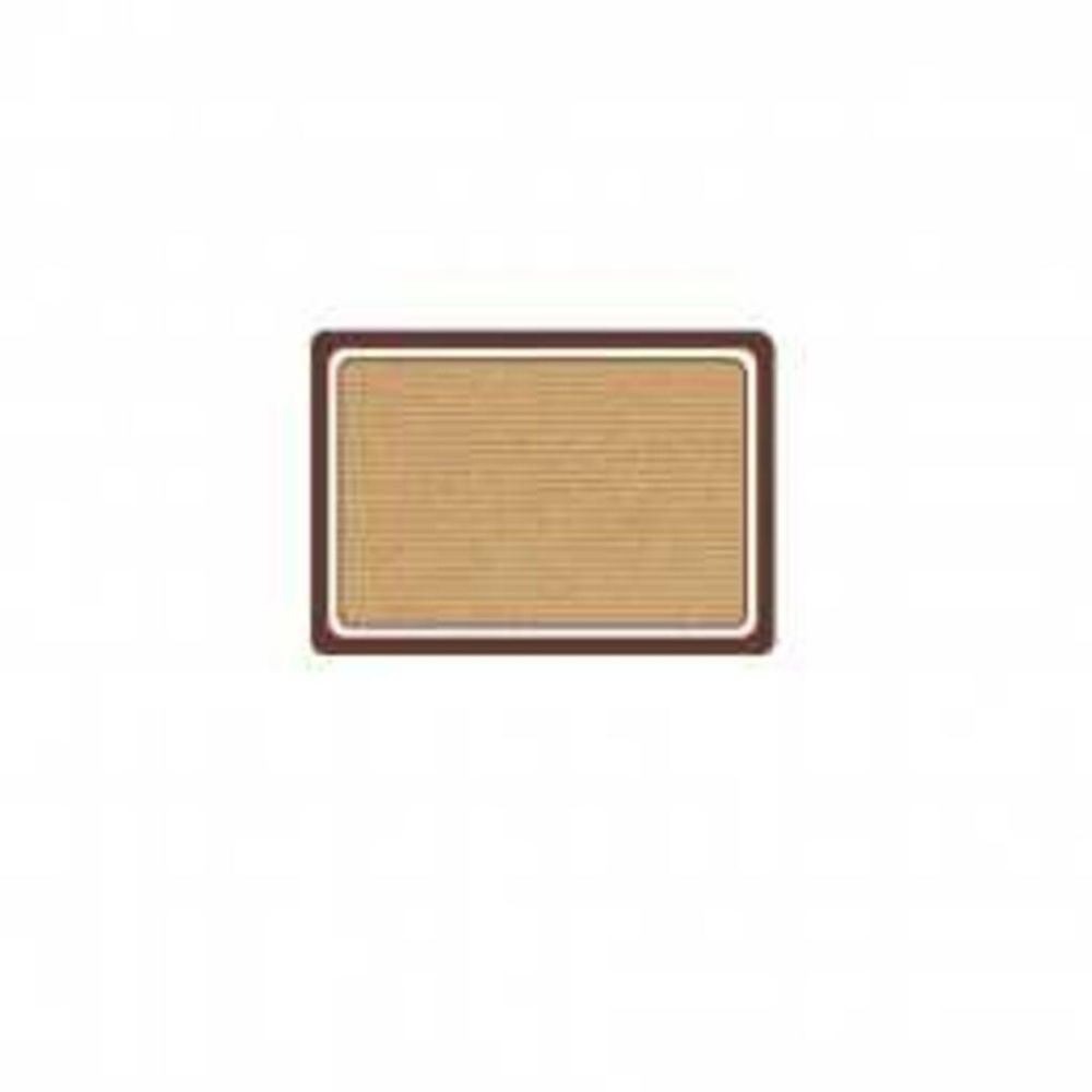 Этикетка бумажная самоклеящаяся крафт, 6,3*9 см, 100 листов, 9 наклеек/лист Garcia De Pou