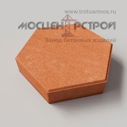 Тротуарная плитка Шестигранник 220х250х60