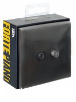 FORTE&PIANO Розетка двойная TV+SAT FP338 серый IEK