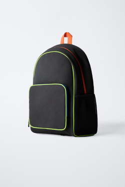 ZARA ШКОЛЬНЫЙ РЮКЗАК, ЧЕРНЫЙ