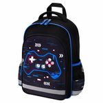 Рюкзак ПИФАГОР SCHOOL, 1 отделение, 3 кармана, "Lucky gamer", 38x28х14 см, 273172