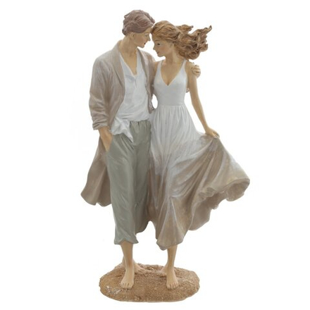 GAEM Фигурка декоративная "Влюбленная пара", L14,5 W8 H25 см