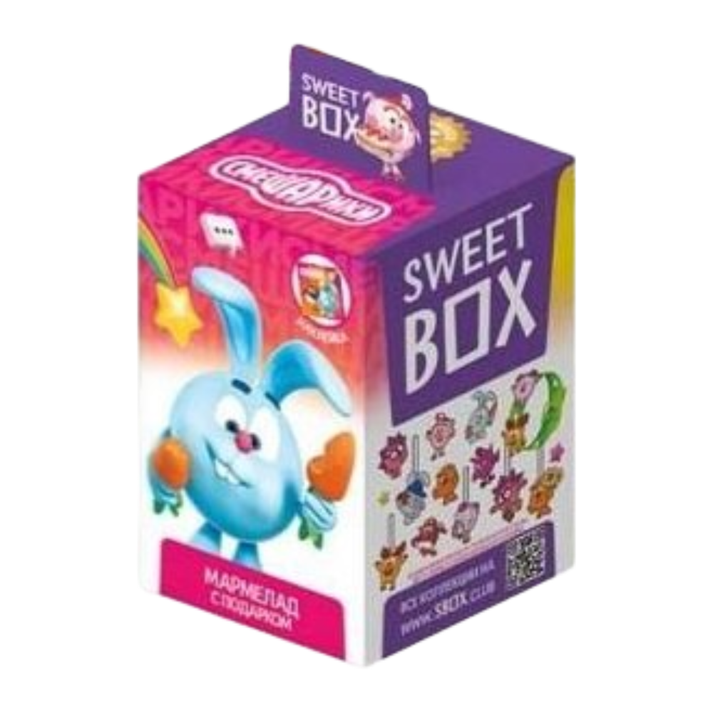 СвитБокс "Смешарики" мармелад с игрушкой 10гр