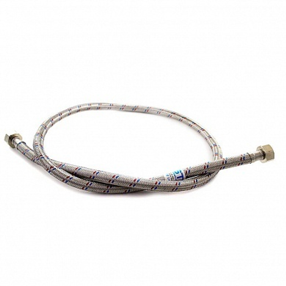 Гибкая подводка для воды (нерж. сталь) ГГ 1/2" 1,2м