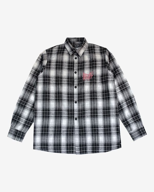 Рубашка Танец серая - фото 1