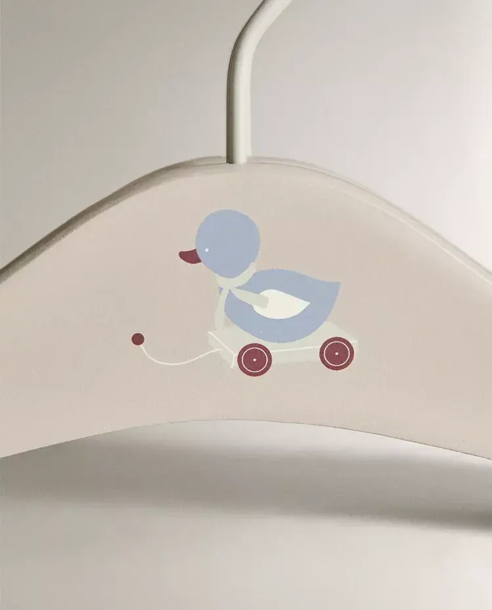 ZARA HOME ДЕТСКИЕ ВЕШАЛКИ "УТЕНОК (НАБОР ИЗ 3 ШТ.), СЕРЫЙ