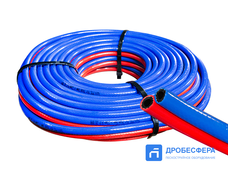 Шланг сдвоенный MASTER BLAST® TWIN LINE 6 мм бухта 20м арт. TL6-20