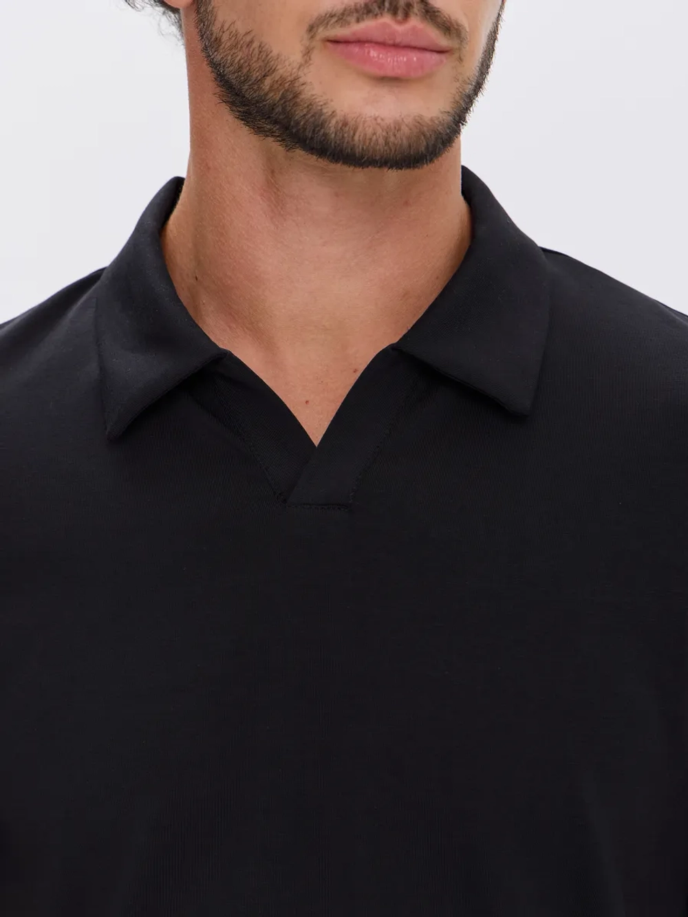 Футболка-поло трикотажная повседневная