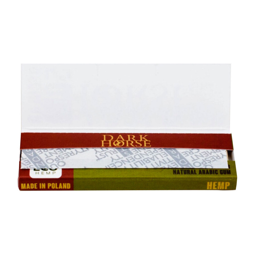 Бумага для самокруток DarkHorse REG Hemp (Органик, Прозрачная) 50л.