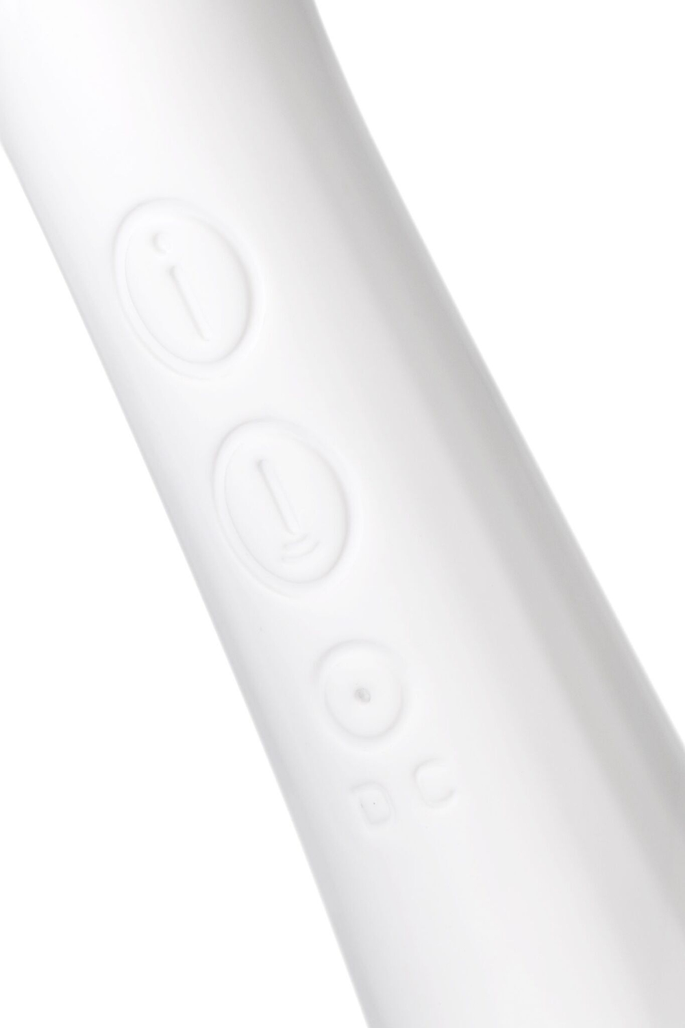 Белый вибратор с вакуумной стимуляцией Jasmine - 23 см. (Цвет: белый)